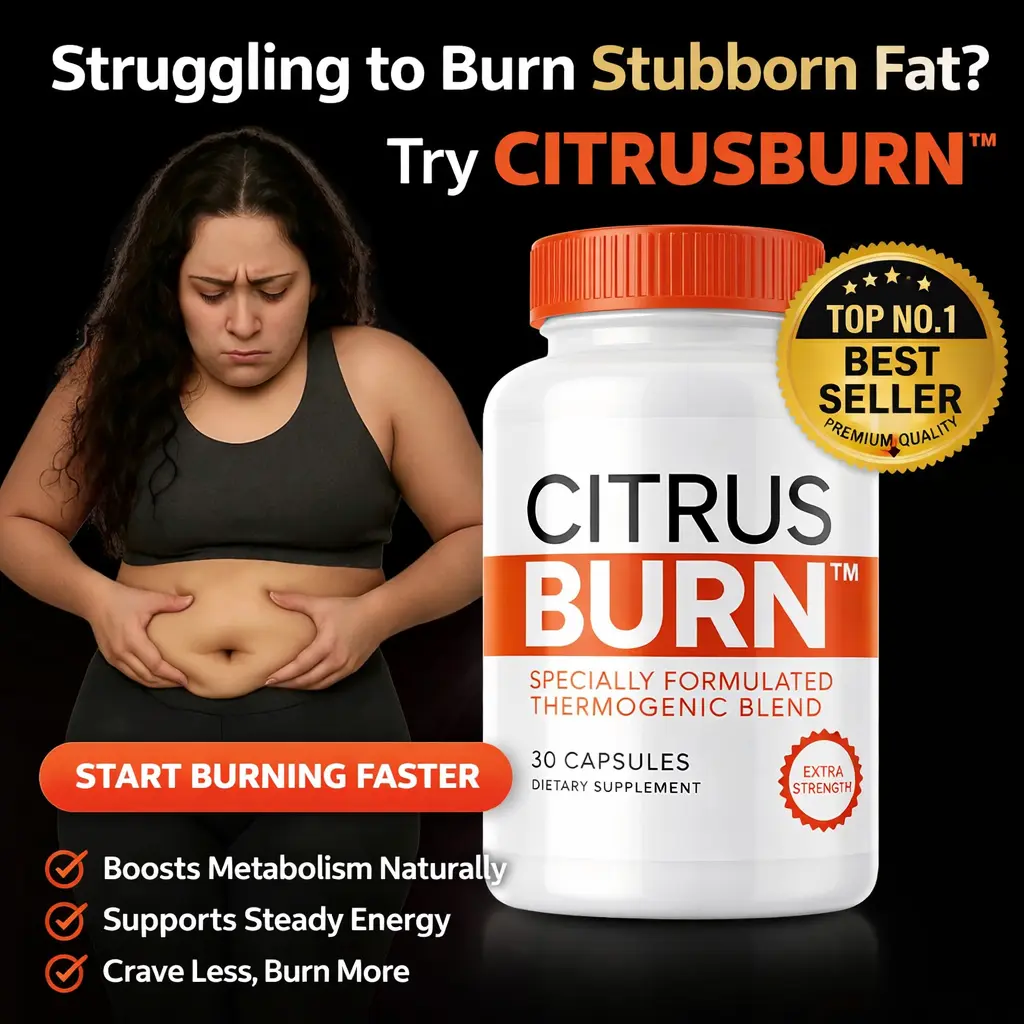 CitrusBurn Prostate Health Supplement Bottle